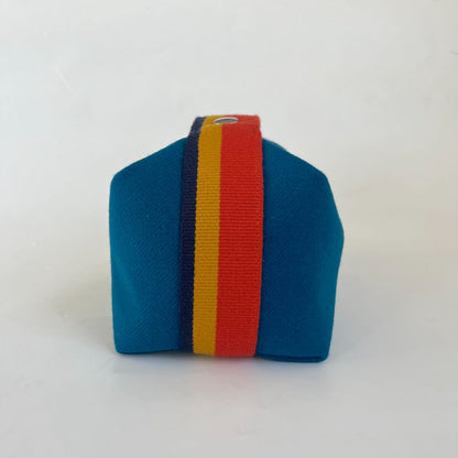 Hermès Bride-a-brac Wool Rocabar Blue Paon PM