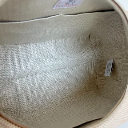 Hermès Bride-a-Brac GM Toile H cotton Natural  pouch hand bag