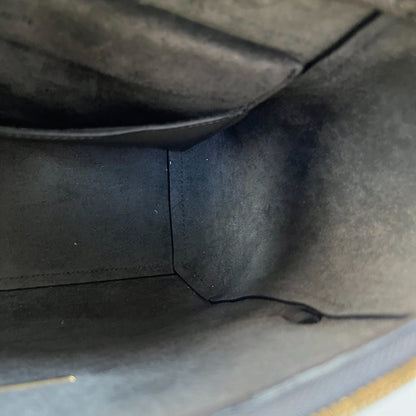 Celine Micro Grey Leather Belt Bag