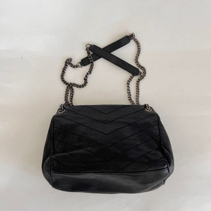 Saint Laurent Small Nolita Shoulder Bag with Pins