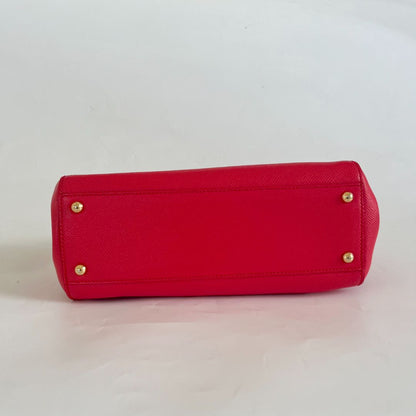 Dolce & Gabbana Peach Medium Sicily Bag