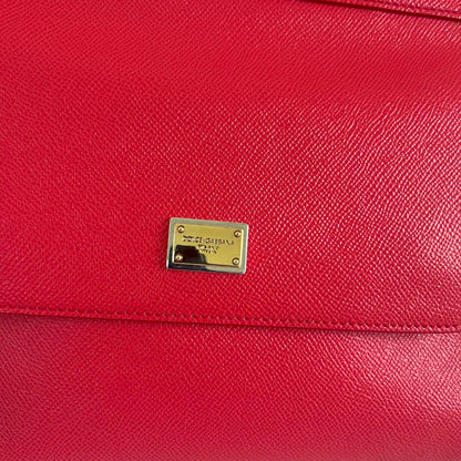 Dolce & Gabbana Peach Medium Sicily Bag