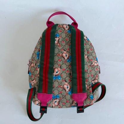 Gucci GG Supreme Monogram Deer Children's Backpack