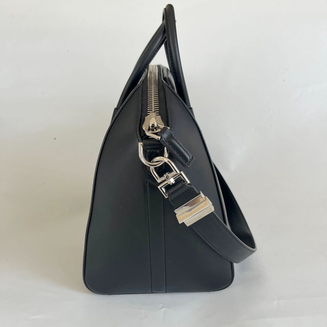 Givenchy Black Leather Large Antigona Satchel