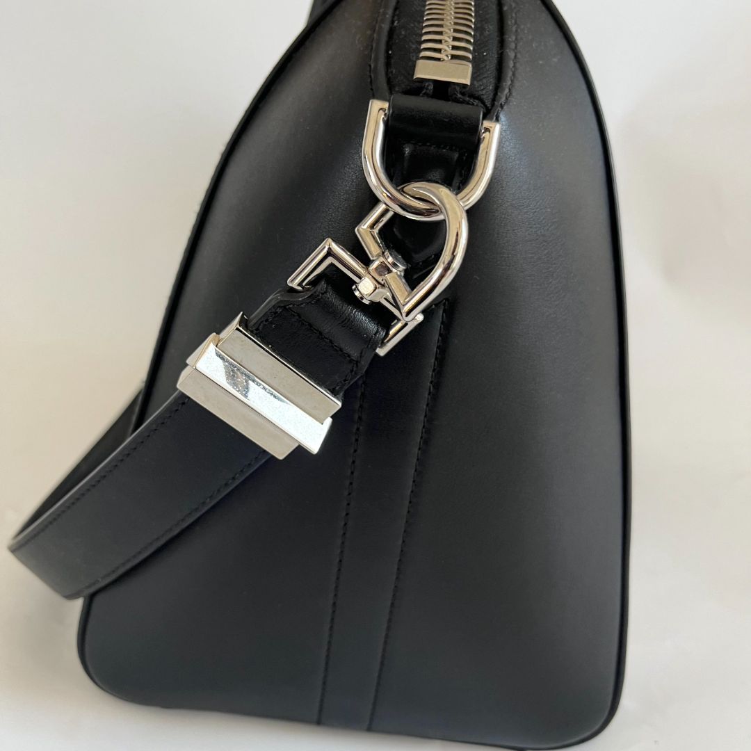 Givenchy Black Leather Large Antigona Satchel