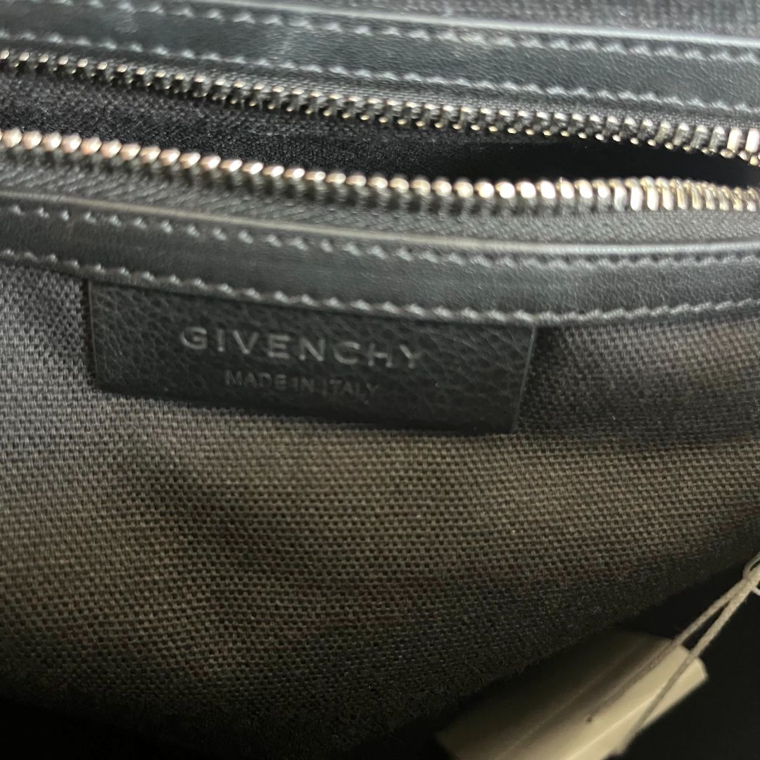 Givenchy Black Leather Large Antigona Satchel