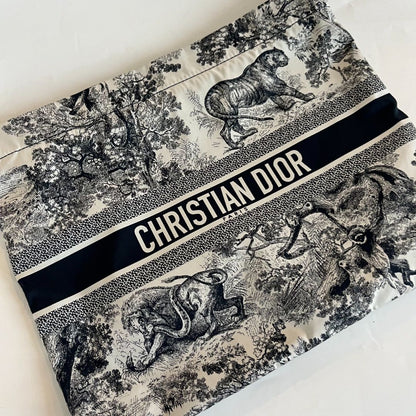 Christian Dior Printed Zip Pouch