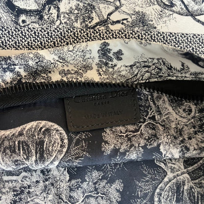 Christian Dior Printed Zip Pouch