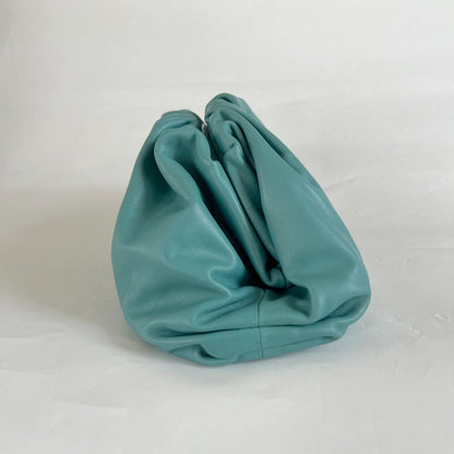 Bottega Veneta Sky blue large pouch