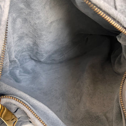 Bottega Veneta Grey Suede Teen Jodie Bag