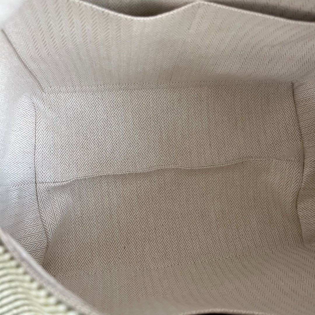 Hermès Wool Large Bride-A-Brac H Natte Pouch Vert Foret