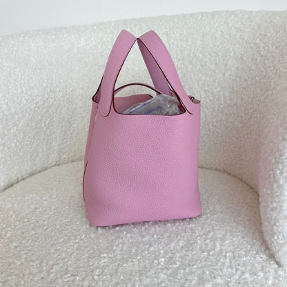 Hermès Picotin 18 Lock Clemence Leather Bag