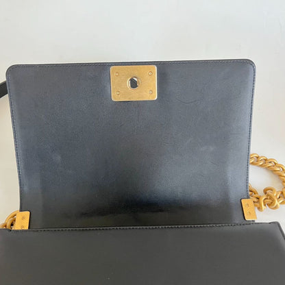 Chanel Quilted Lambskin Medium Le Boy Bag