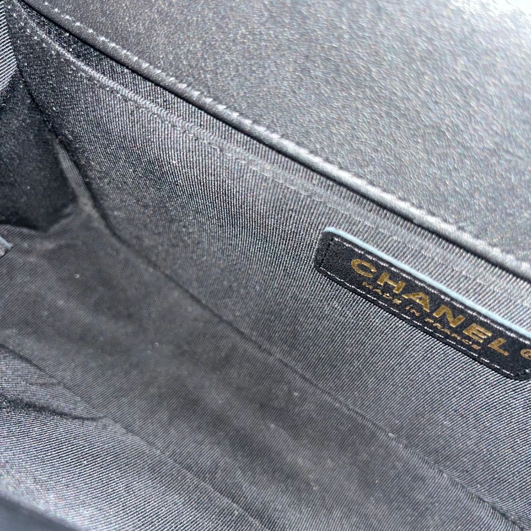 Chanel Quilted Lambskin Medium Le Boy Bag