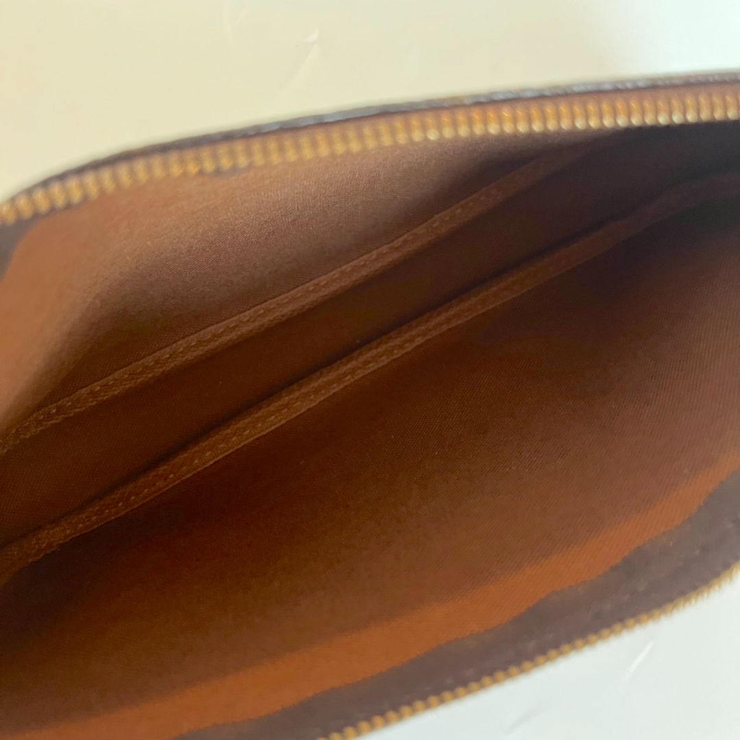 Louis Vuitton Brown Monogram Canvas Pochette Accessoires Shoulder Bag