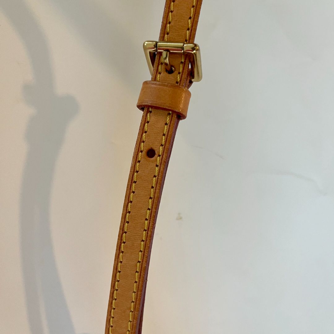 Louis Vuitton Brown Monogram Canvas Pochette Accessoires Shoulder Bag