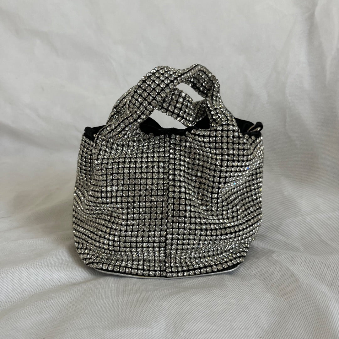 Giarite Silver Brilly Handbag, Small