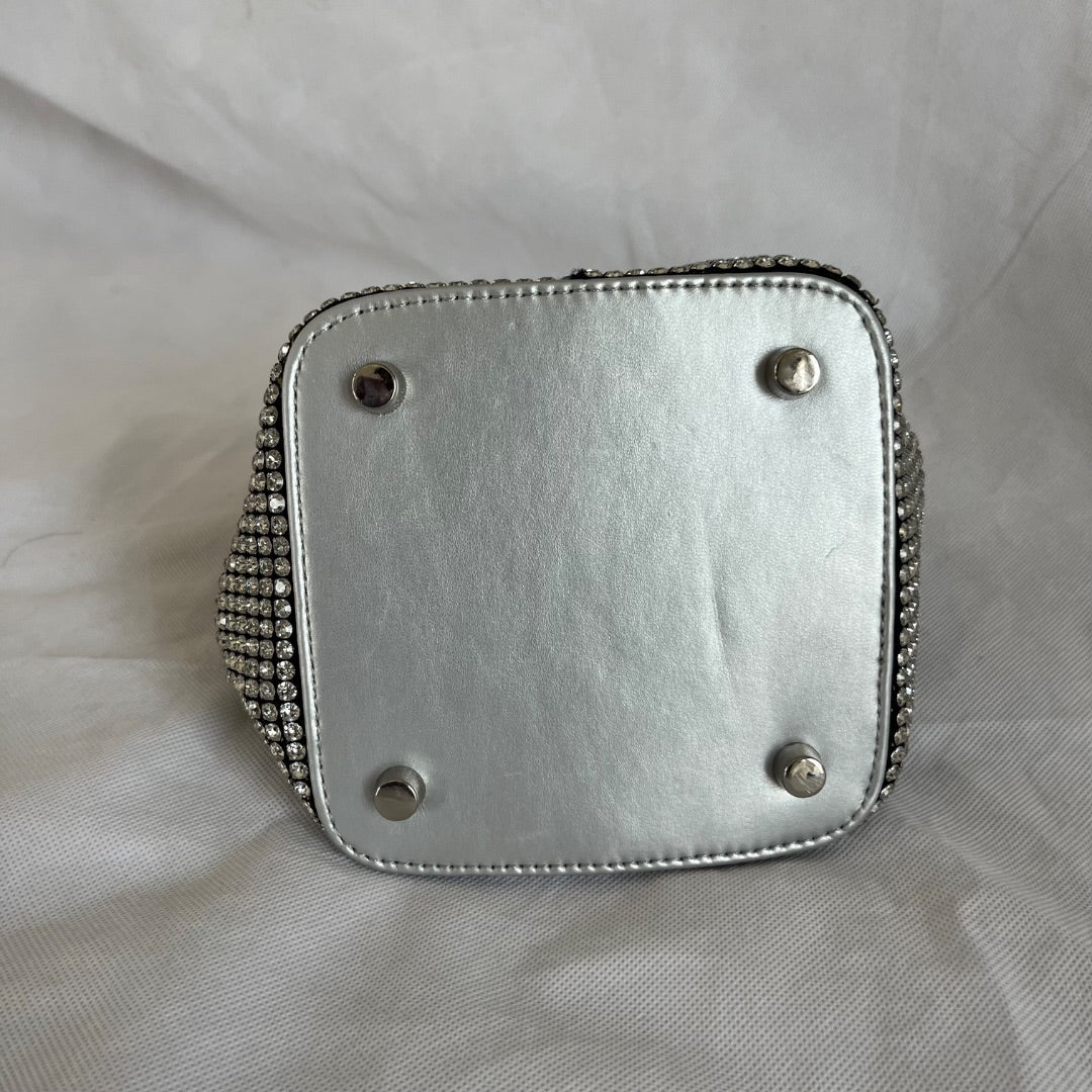 Giarite Silver Brilly Handbag, Small