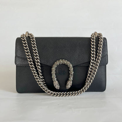 Gucci Black Dionysus Small Leather Bag