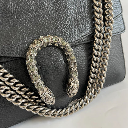 Gucci Black Dionysus Small Leather Bag