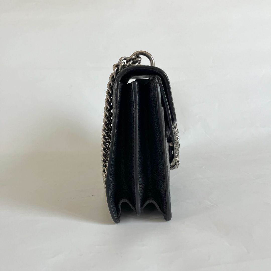 Gucci Black Dionysus Small Leather Bag