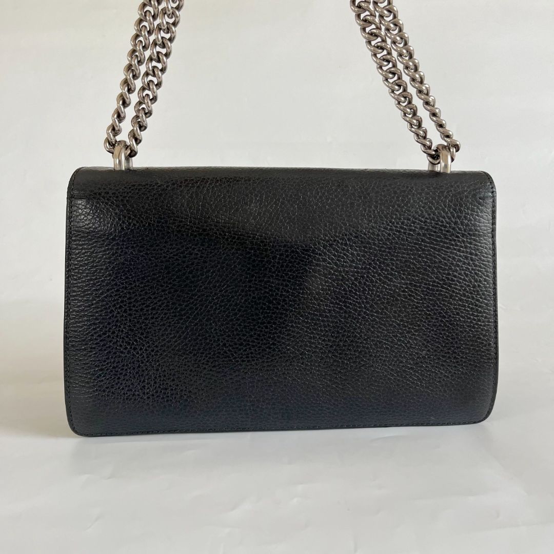 Gucci Black Dionysus Small Leather Bag
