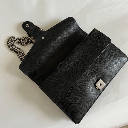 Gucci Black Dionysus Small Leather Bag