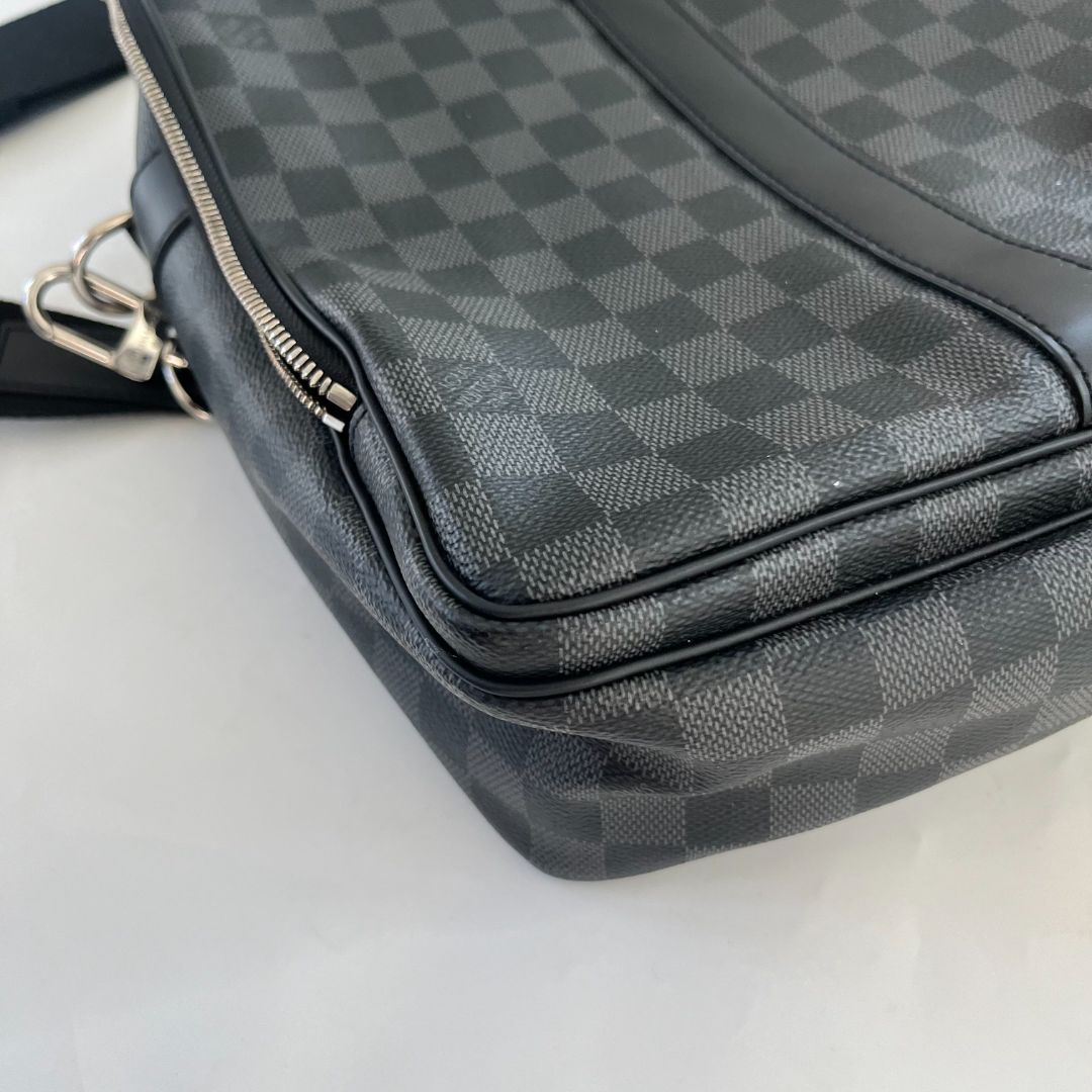 Louis Vuitton Damier Briefcase Crossbody Bag