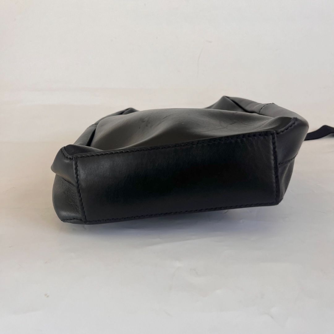 Dolce & Gabbana black leather back bag one shoulder