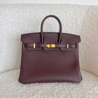 Hermès Birkin 25 Rouge Sellier Togo Bag
