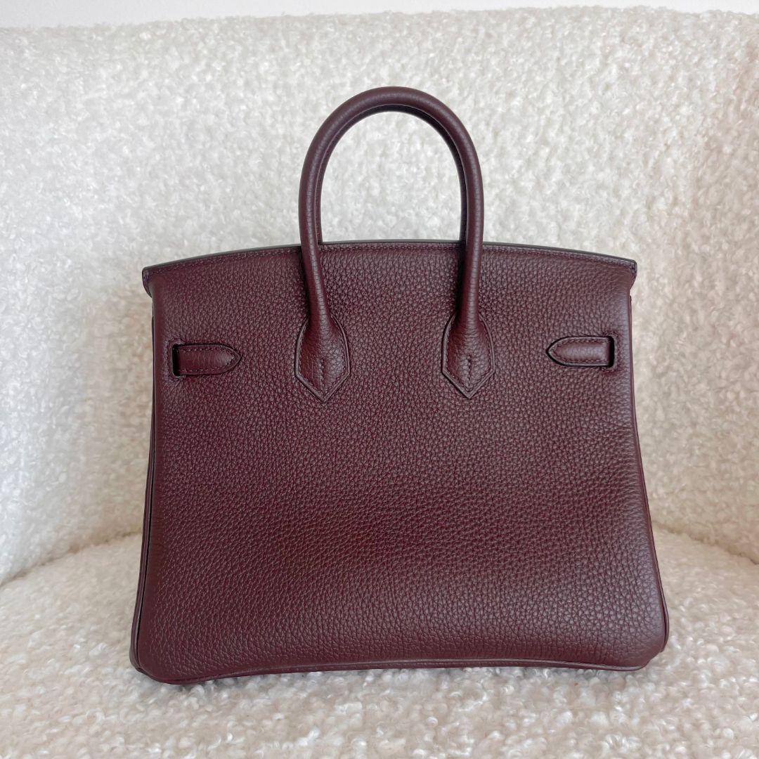 Hermès Birkin 25 Rouge Sellier Togo Bag