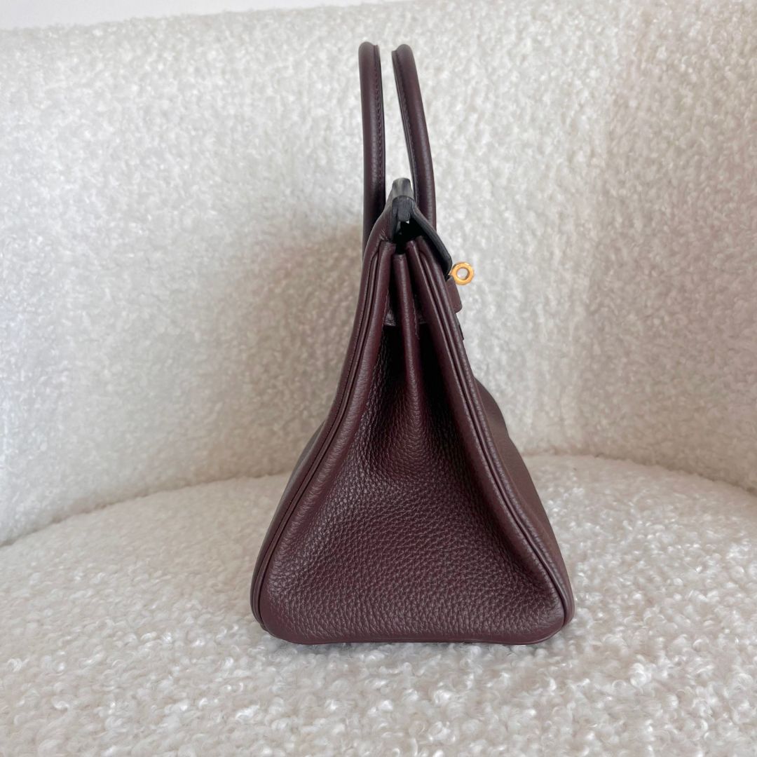 Hermès Birkin 25 Rouge Sellier Togo Bag