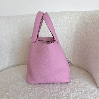 Hermès Picotin 18 Lock Clemence Leather Bag