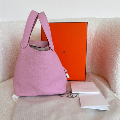Hermès Picotin 18 Lock Clemence Leather Bag