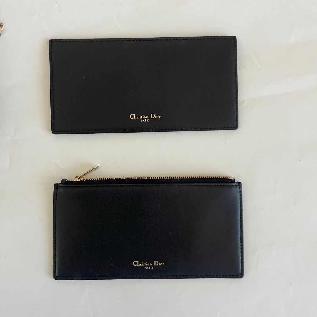 Dior Lady Dior Pouch Black Cannage Lambskin Leather