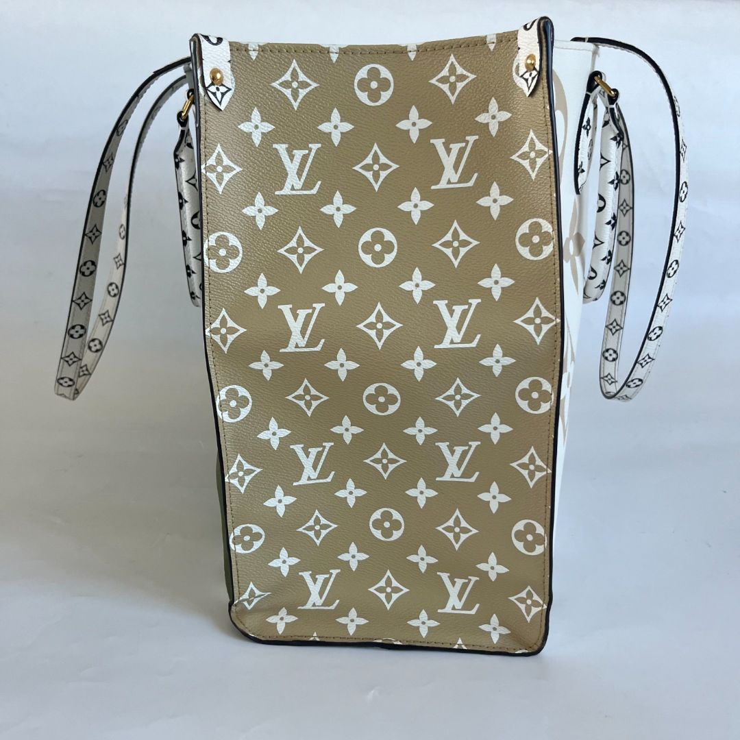 Louis Vuitton reverse monogram GM on the go tote bag