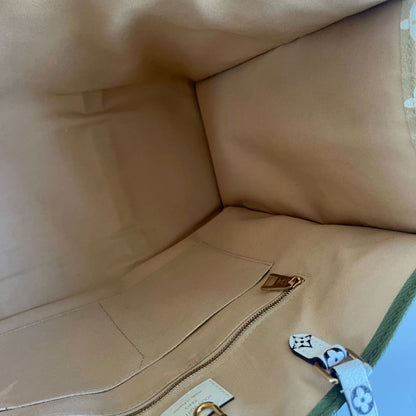 Louis Vuitton reverse monogram GM on the go tote bag