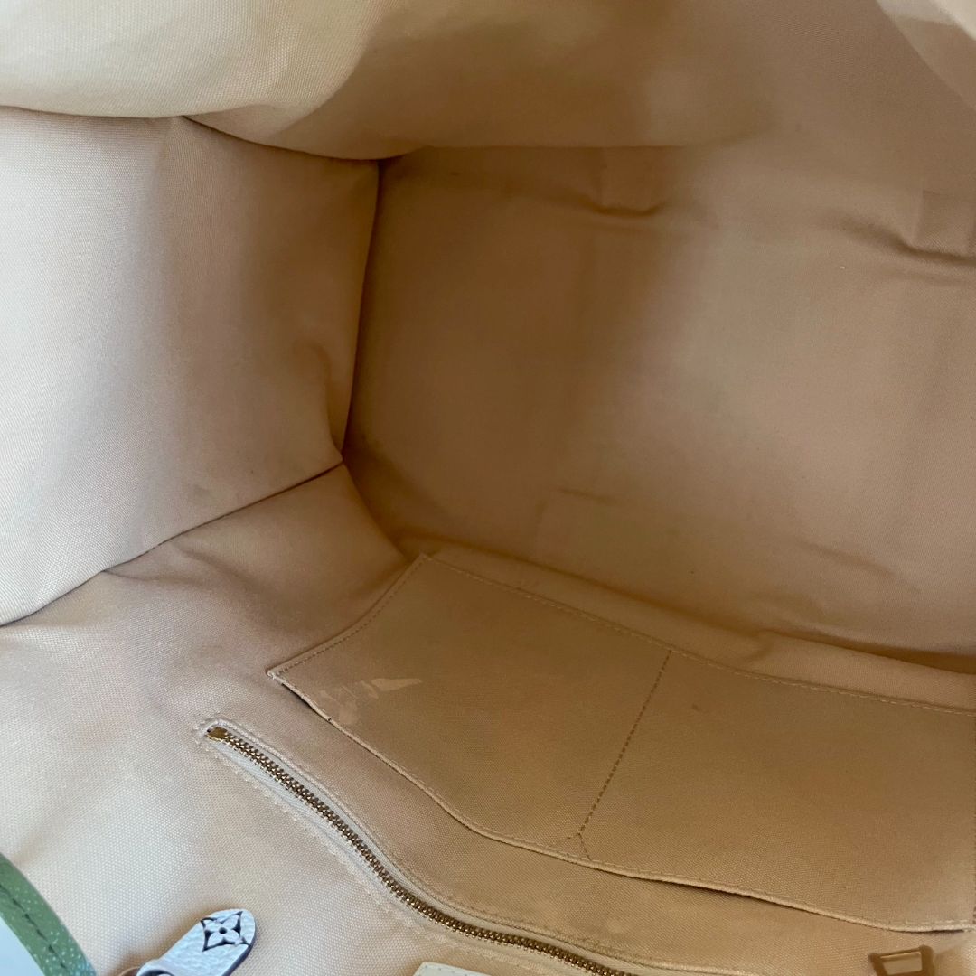 Louis Vuitton reverse monogram GM on the go tote bag