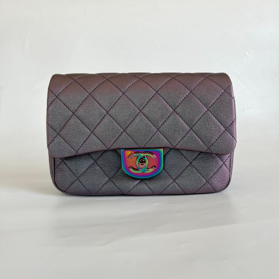 Chanel iridescent 5 in 1 Flap Bag