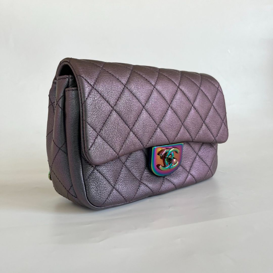 Chanel iridescent 5 in 1 Flap Bag