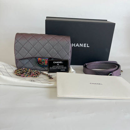 Chanel iridescent 5 in 1 Flap Bag