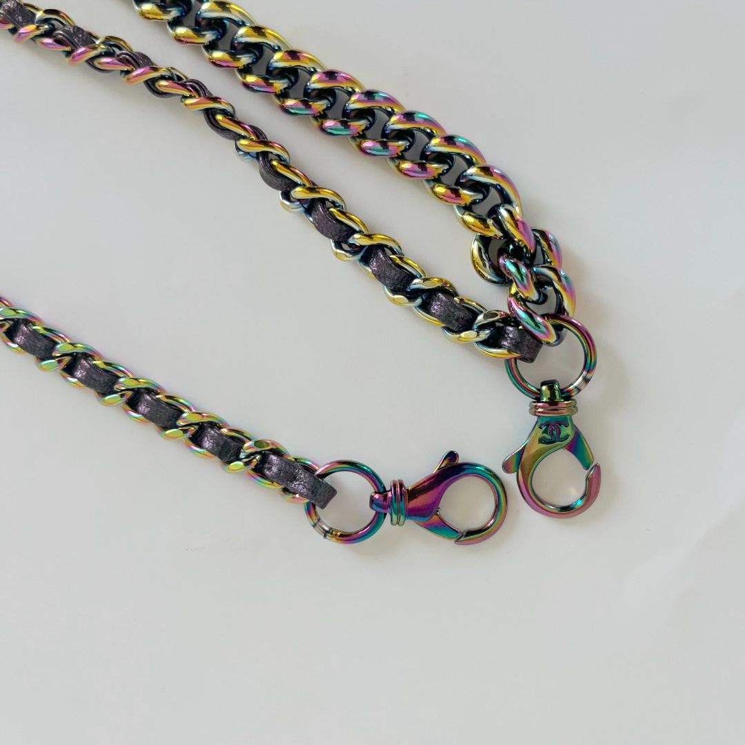 Chanel iridescent 5 in 1 Flap Bag