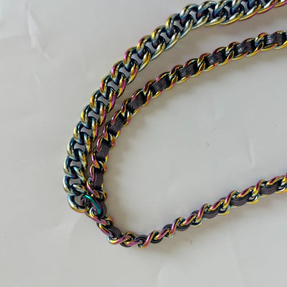 Chanel iridescent 5 in 1 Flap Bag