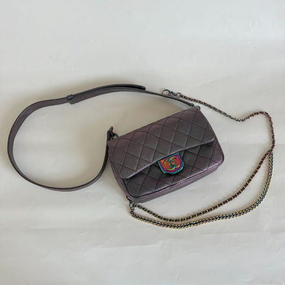 Chanel iridescent 5 in 1 Flap Bag
