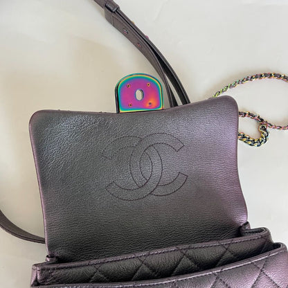 Chanel iridescent 5 in 1 Flap Bag
