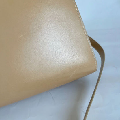 Hermès beige box calfskin Kelly Sports bag