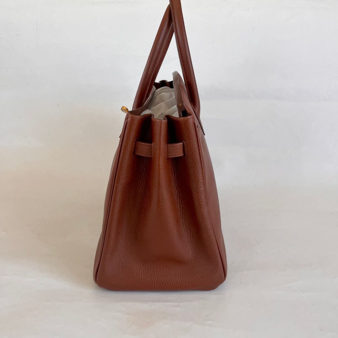 Hermès 35 Ardennes leather Gold