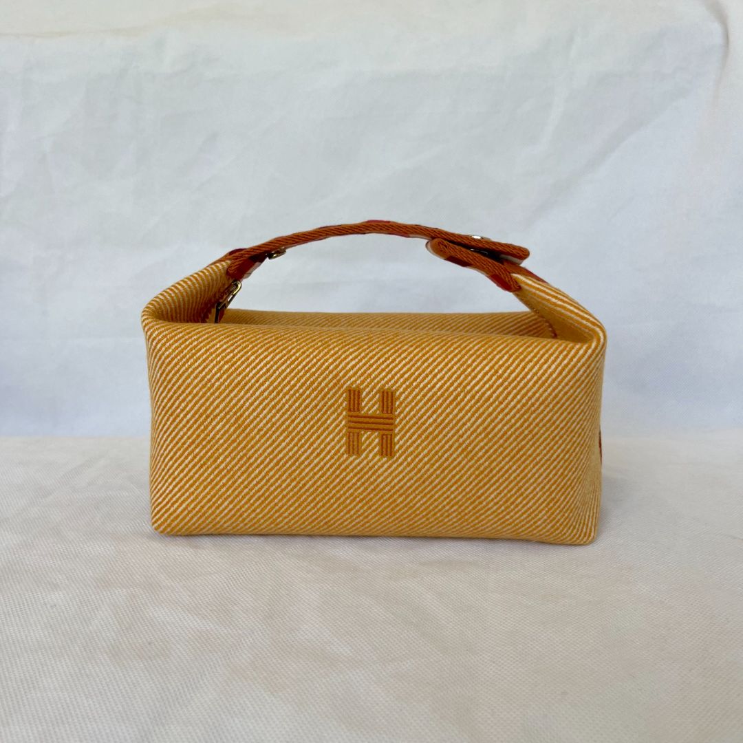 Hermes Orange/Beige PM Bride A Brac