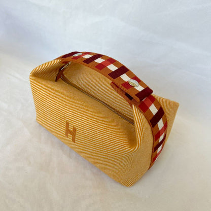 Hermes Orange/Beige PM Bride A Brac