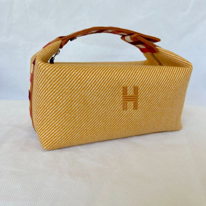 Hermes Orange/Beige PM Bride A Brac